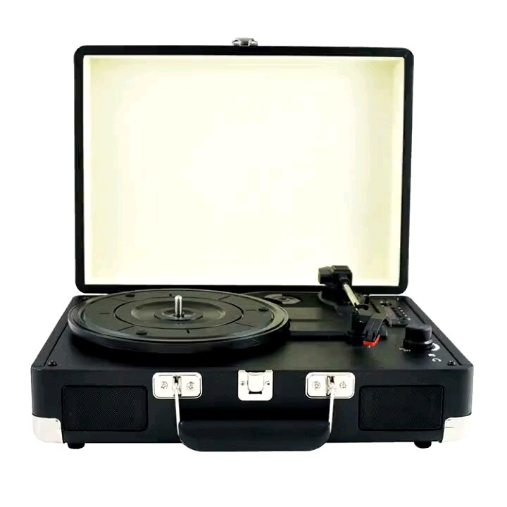Rétro Entrée Vinyle Tourne-Disque Ancien Phonographe Tourne-Disque Rétro Entrée Vinyle Tourne-Disque Ancien Phonographe Tourne-Disque