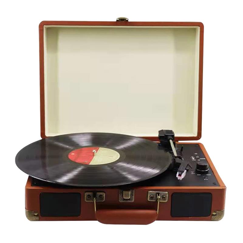 Tourne-Disque, Platine De Valise Portable Avec Haut-Parleur Stéréo Tourne-Disque, Platine De Valise Portable Avec Haut-Parleur Stéréo