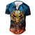 T-shirt Body Homme Bleu Noir
