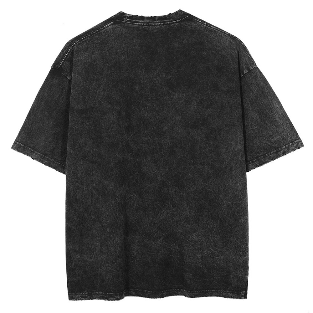 T-Shirt Vintage Rétro Oversize
