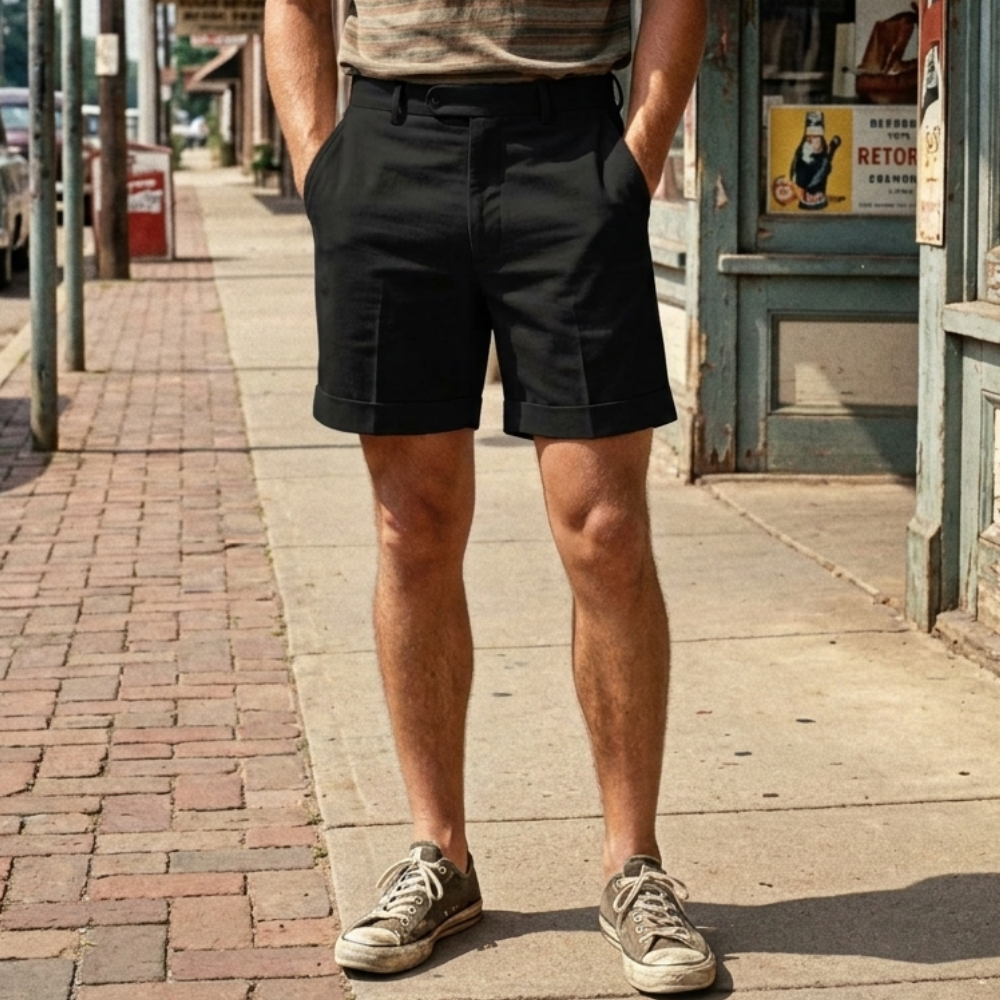 Refined Craft Linen Shorts