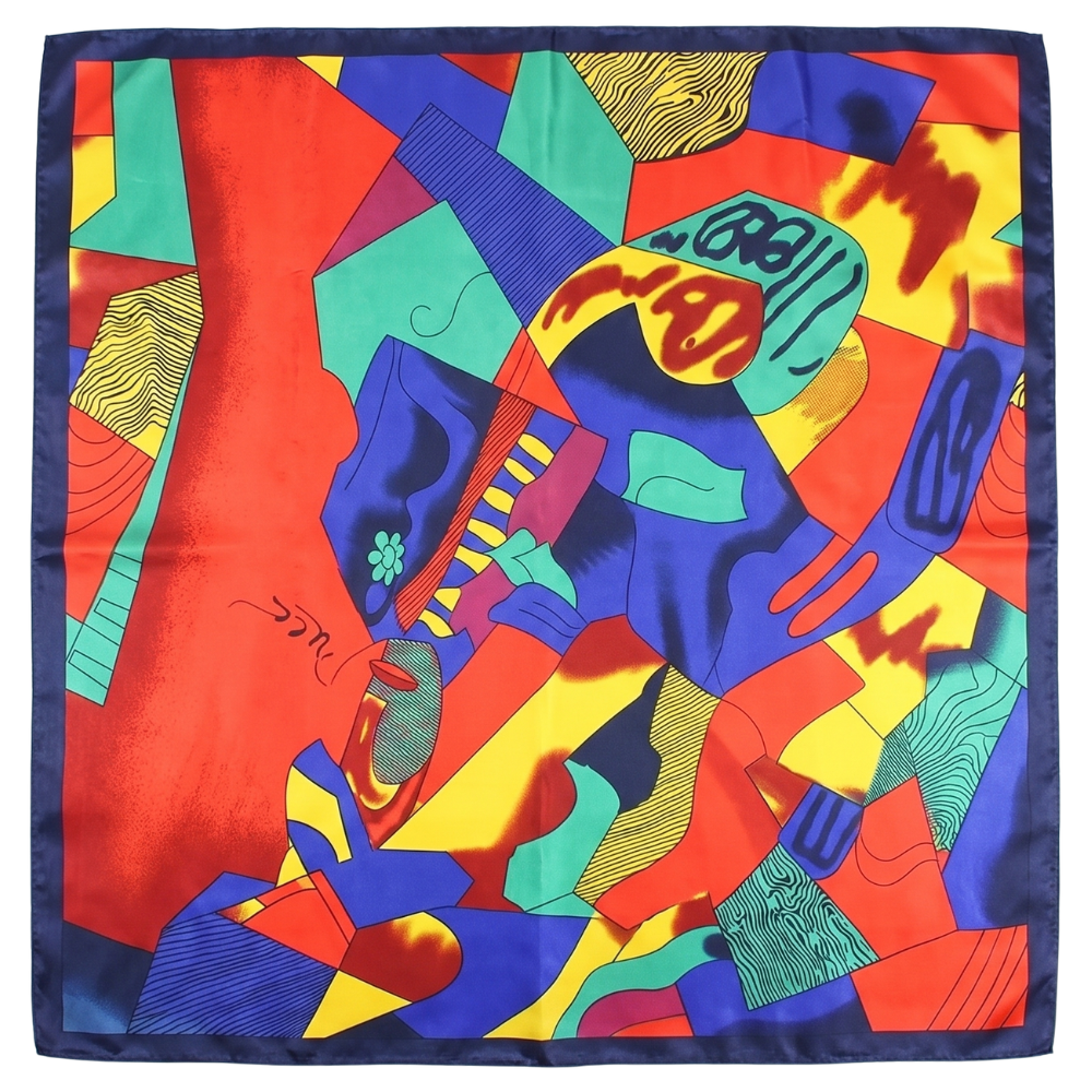 Foulard Vintage Multicolore