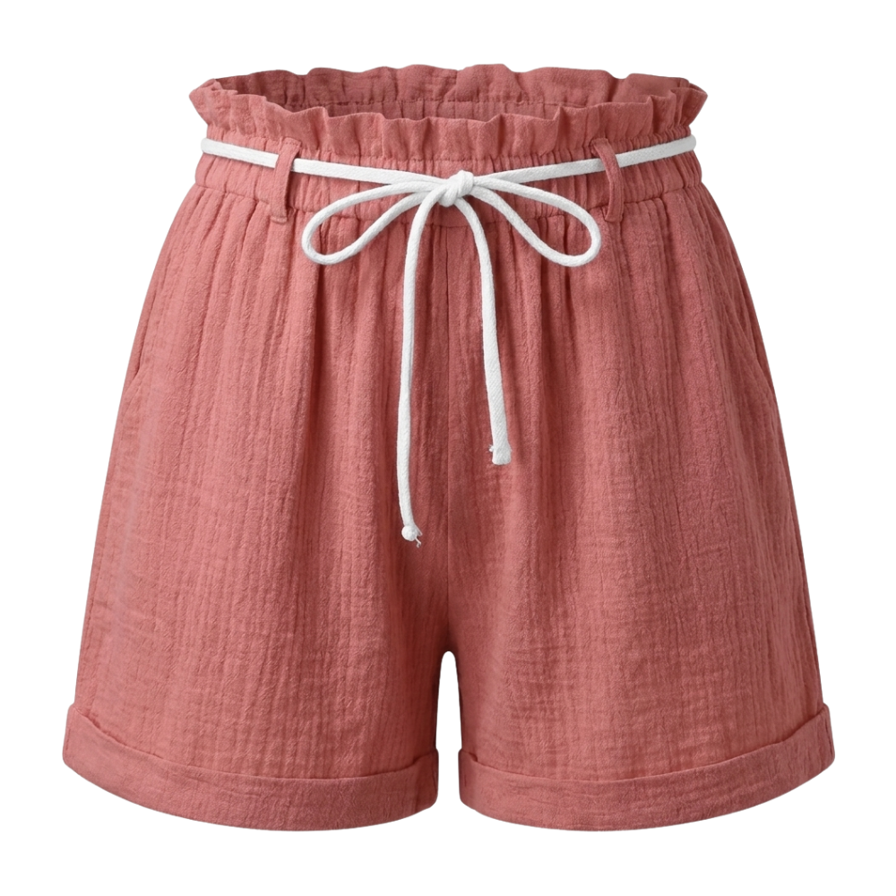 Old Money Women's Linen Shorts
