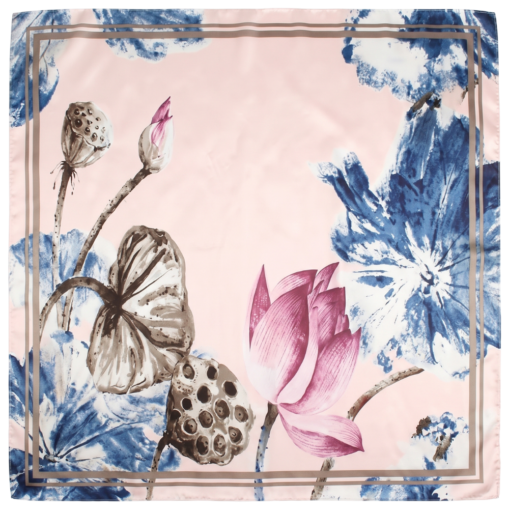 Foulard Beige Rétro