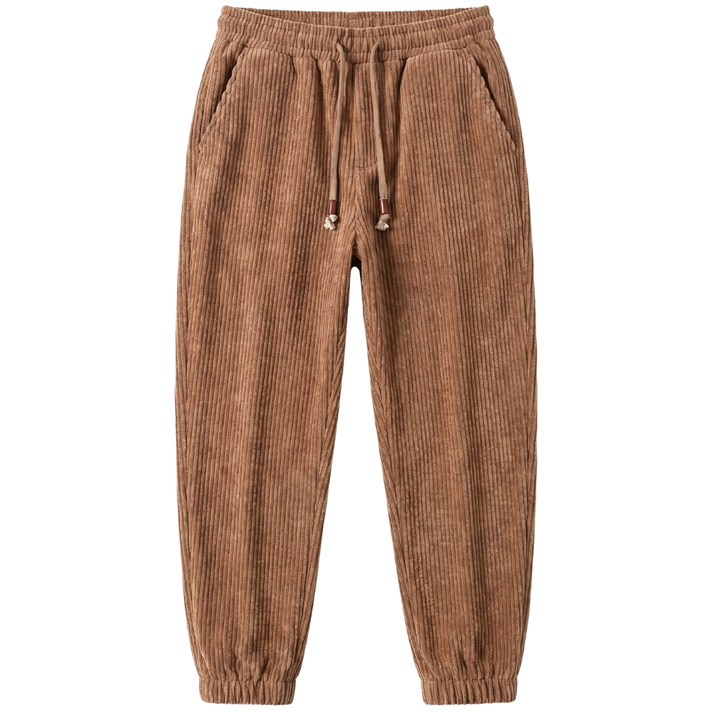 Pantalon Velours Style Japonais