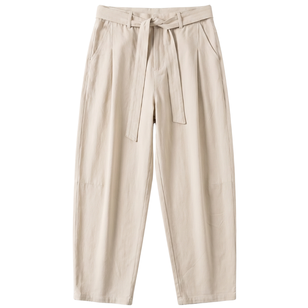 Pantalon Japonais Fluide en Lin