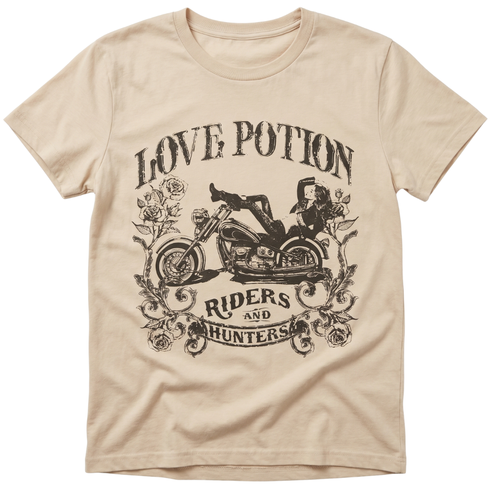 Women's Vintage Biker T-Shirt