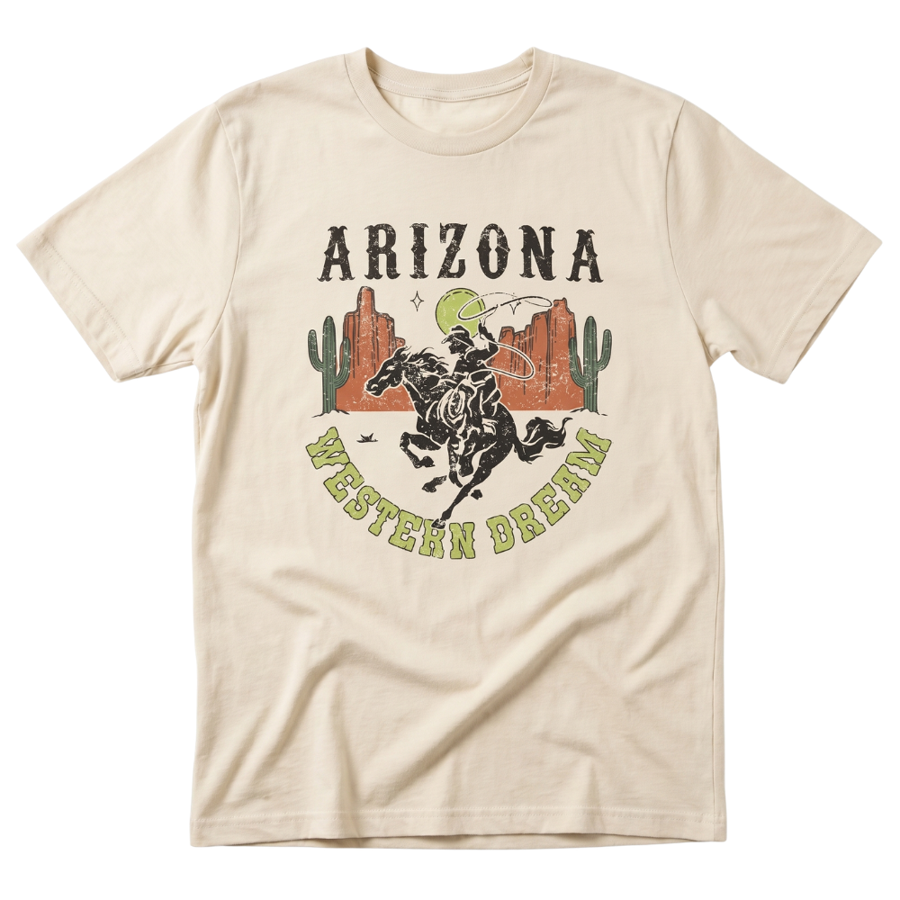 Women's Vintage Rodeo Print T-Shirt