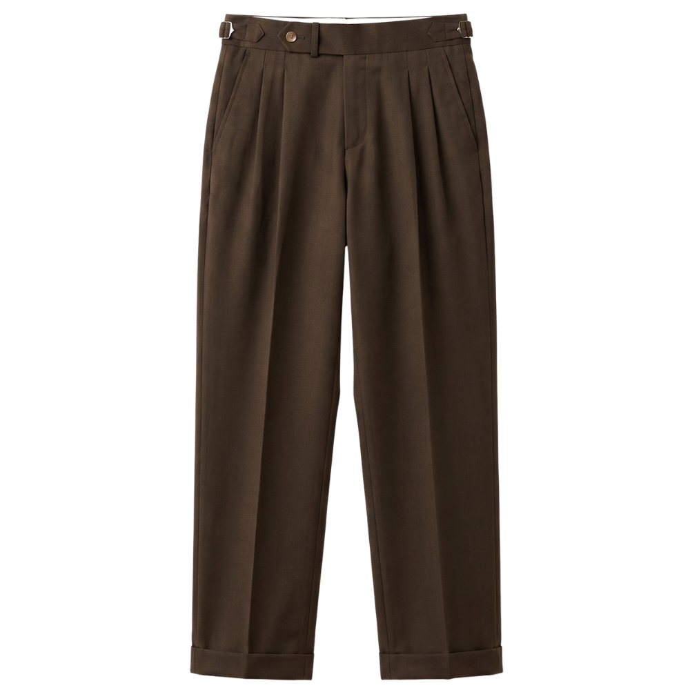 Pantalon en Lin Old Money Élégance