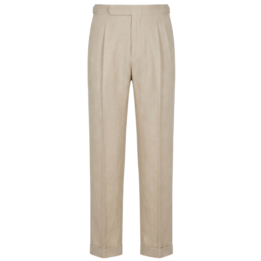Pantalon Old Money en Laine Fine