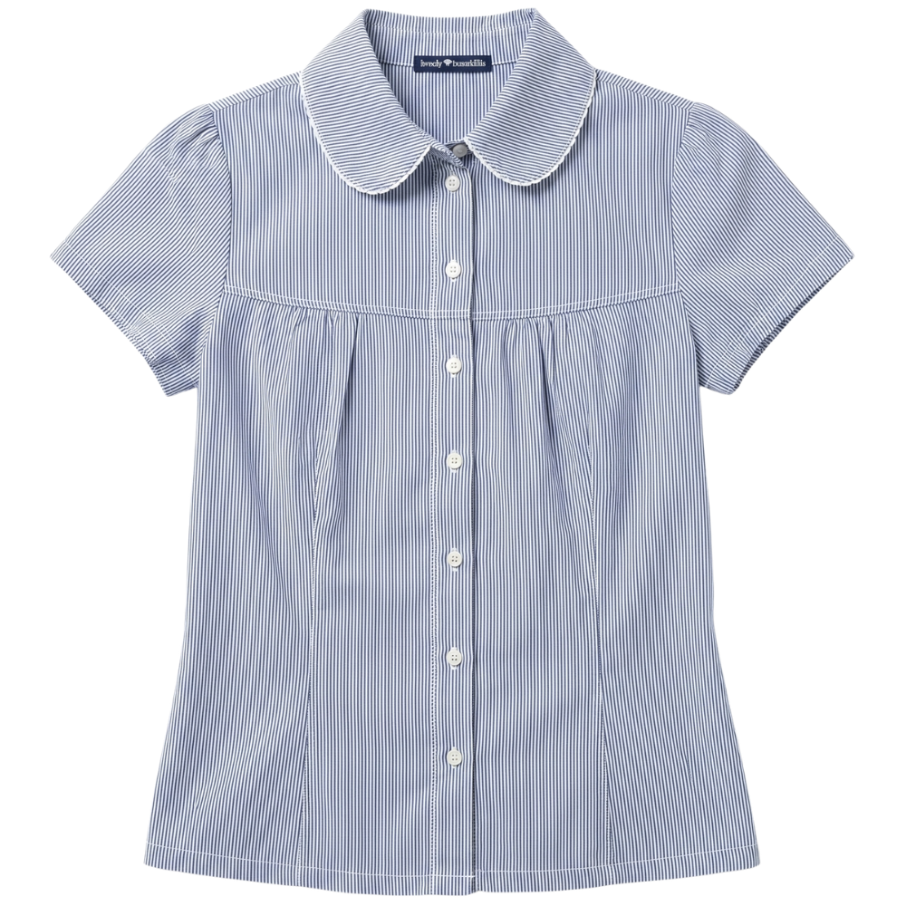 Blouse Vintage à Manches Courtes