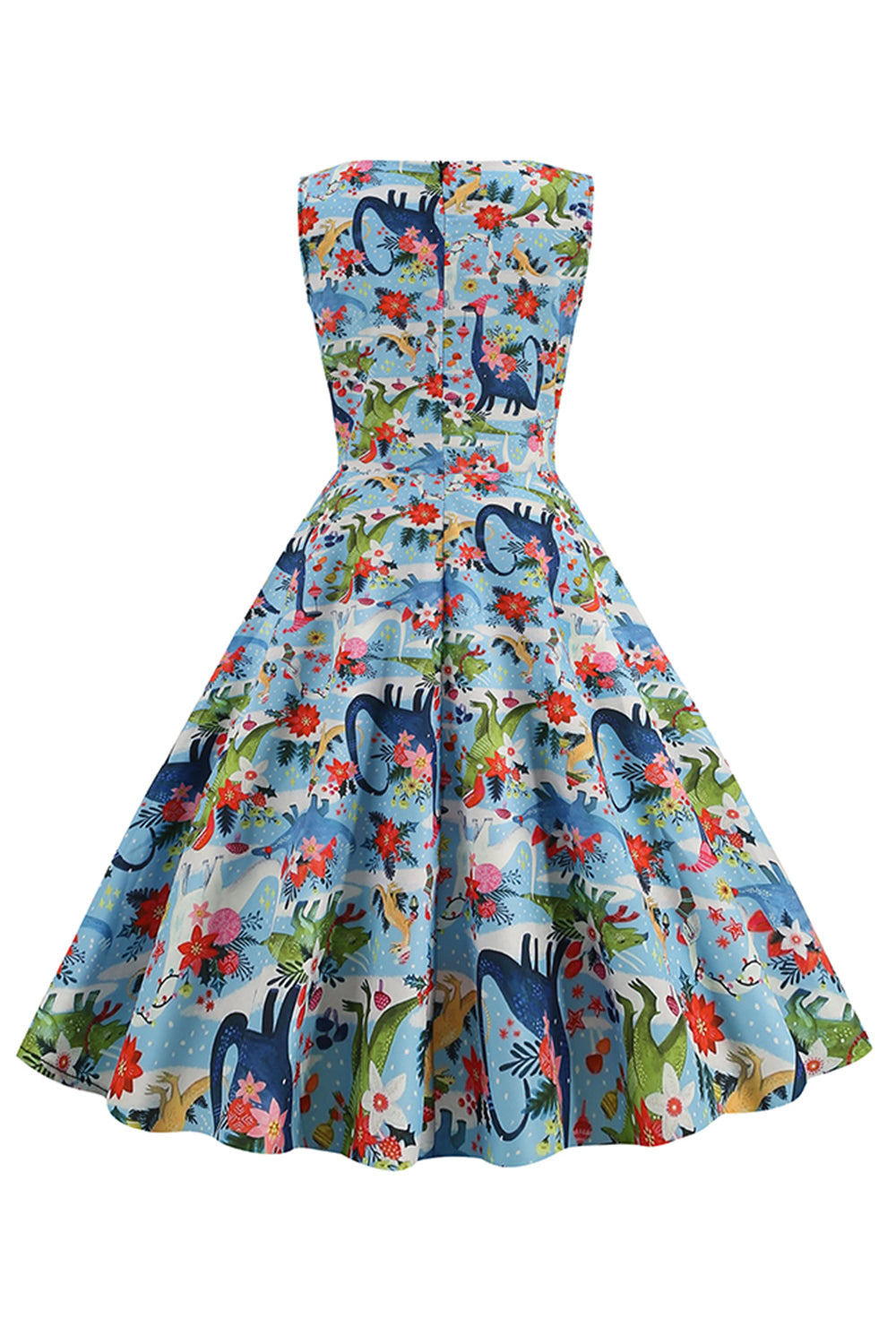 Vintage 1950s Floral Dress