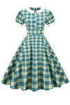 Vintage Plaid Dress