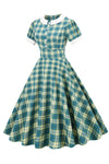 Vintage Plaid Dress