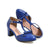 Chaussure Bleu Femme Vintage