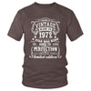T-shirt vintage 1972 marron