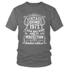T-shirt vintage 1972 gris