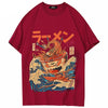 T-shirt vintage japonais rouge