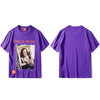 t shirt style vintage violet