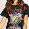 T-shirt Tigre avec des ailes Vintage 