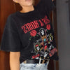T-shirt Guns n Roses Vintage Femme