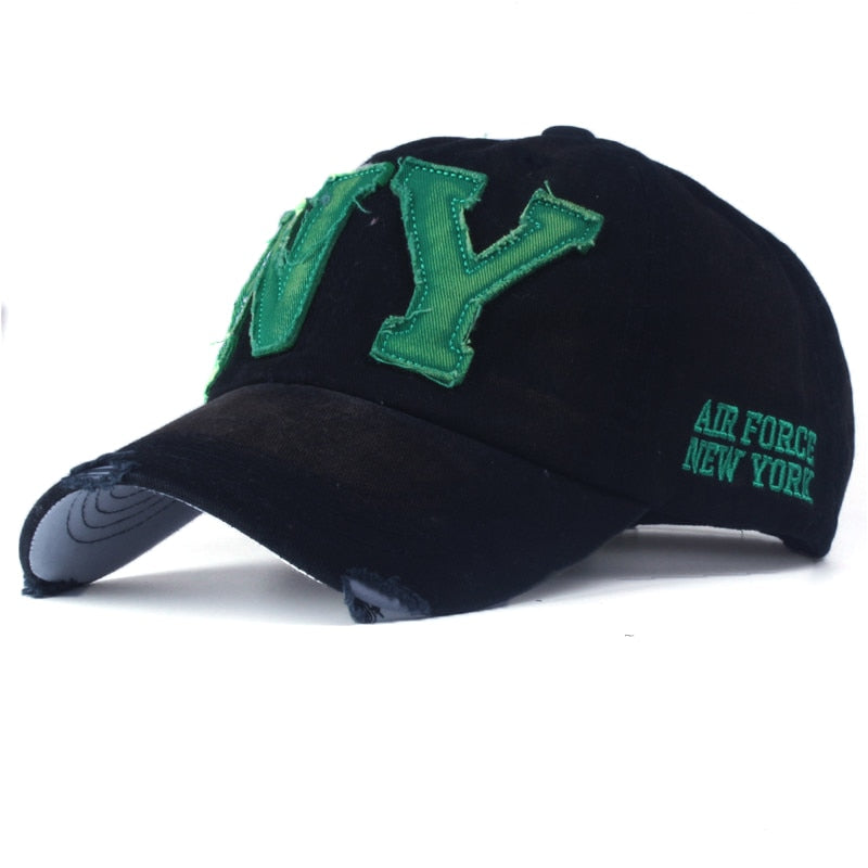 Casquette Vintage New York NY Turquoise