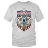 T-shirt Vintage Motorcycle Americain