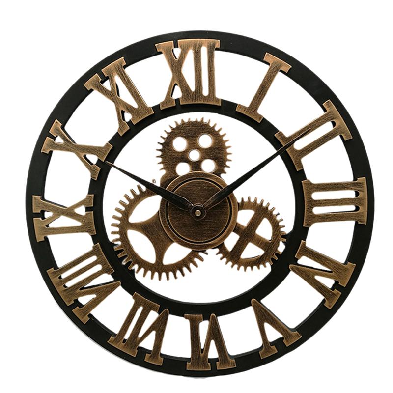 Horloge Murale Mécanique Vintage