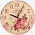 Horloge Murale Fleur Vintage