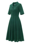 Vintage 1950s Half Sleeve Dress