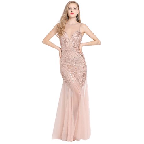 Robe De Soirée Longue Gatsby