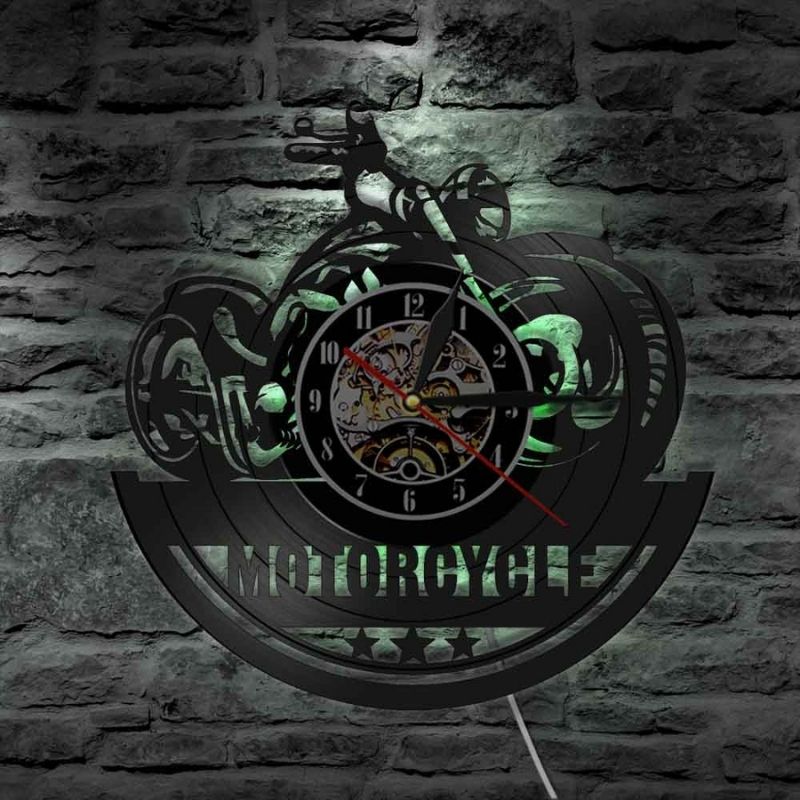Horloges Murales Moto & Biker