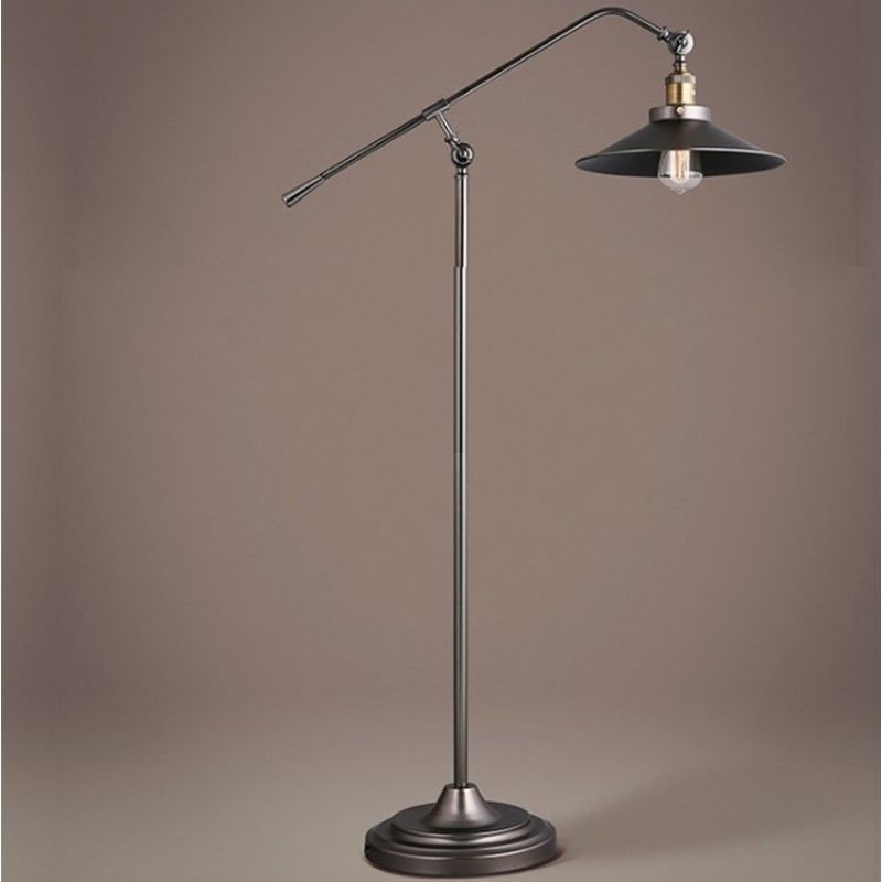 Lampe sur Pied Lampadaires Lampadaire Vintage, Lampe Pliable Standard pour  Salon Lampe de Chevet Chambre Lampe de Lecture, Lampadaire LED Argent  Lampadaires Luminaires intérieur (Color : Black) : : Luminaires et  Éclairage