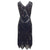 Vintage Black 20s Dress