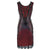 Short Red and Black Gatsby Dress