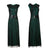 Long Green Gatsby Dress