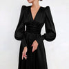 Robe Vintage Satin noir
