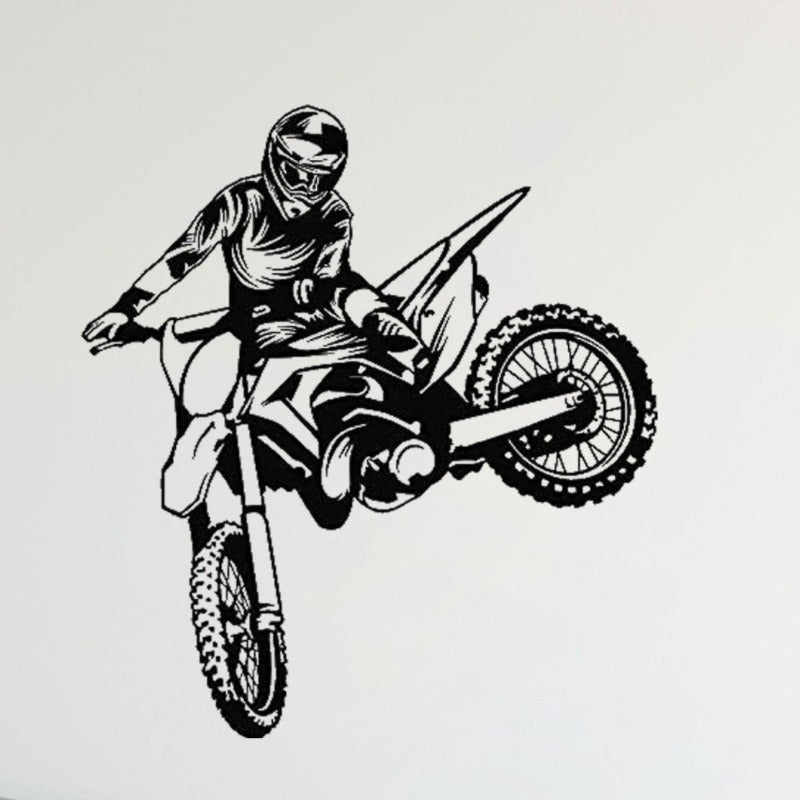 Stickers Moto Course - Autocollant muraux et deco