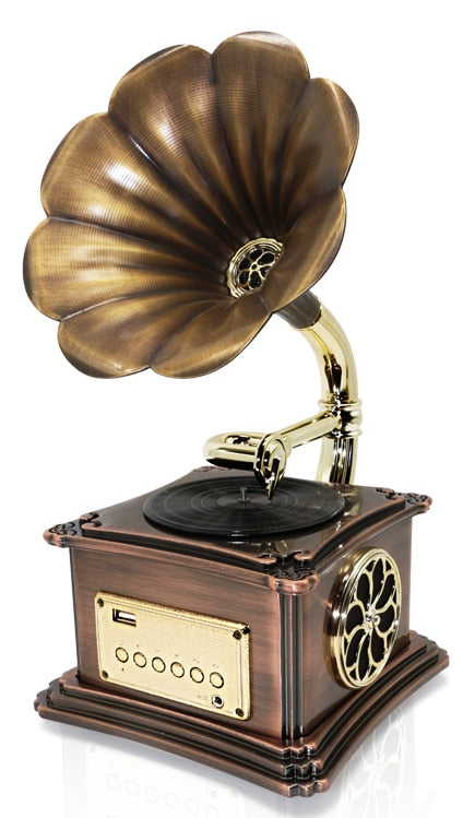 Tourne Disque Phonographe Vintage